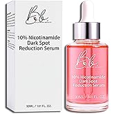 Blusheva Beauty 10% Niacinamide + Zinc PCA Serum — Dark Spot Reduction, Oil Control & Pore Minimizing | Hydrating Hyaluronic Acid — 30ml