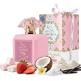 Erimberate Pink Blush Perfume for Women, Marshmallow Blush Eau De Parfum - Romantic &amp; Sweet Arabian Perfume - A Captivating Scent Wrapped in Pink Bottle 100ml(3.4 OZ)