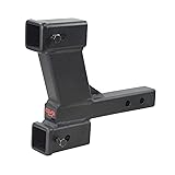 TOPTOW Trailer Hitch Extender Adapter with 2-inch