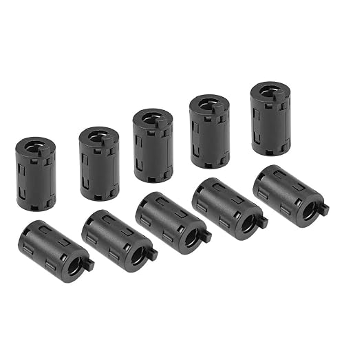sourcing map 5Stk 10mm Dmr. EPDM Gummi gezeichnet P Clips Kabelschlauch
