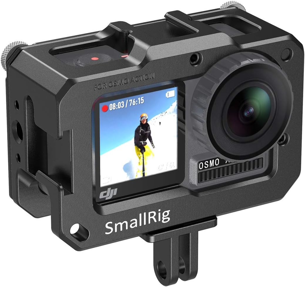 SmallRig Video Vlogging Camera Frame Cage for DJI Osmo Action Camera