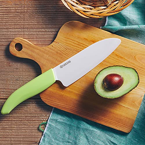 Kyocera Revolution Series Ceramic Santoku, Chef Knife For Your Cooking