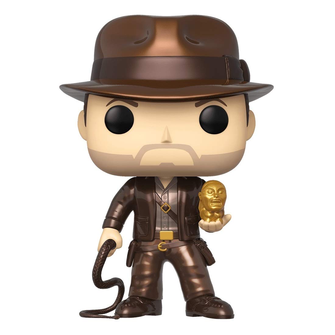 Funko Pop! Movies: Indiana Jones - Indiana Jones (10-inch Exclusive) #885 (10-inch Metallic ECCC Exclusive)