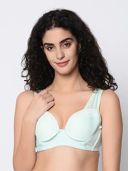 Women's Lightly Padded Underwire Medium Coverage Solid Maternity Bra