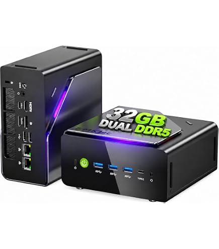 Amazon.com: GMKtec Mini PC, K9 Intel Core Ultra 5 125H (Turbo 4.5