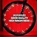 DAWAY Bright Led Bike Wheel Light A01 Waterproof Bicycle Tire Light Strip, Safety Spoke Lights, Cool Bike Accessories, Light Up Wheels, Lightweight, 2 Modes, Include Battery, 1 Year Warranty, Red