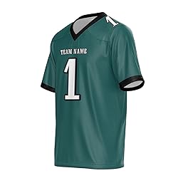 Custom Football Jersey Personalized Rugby