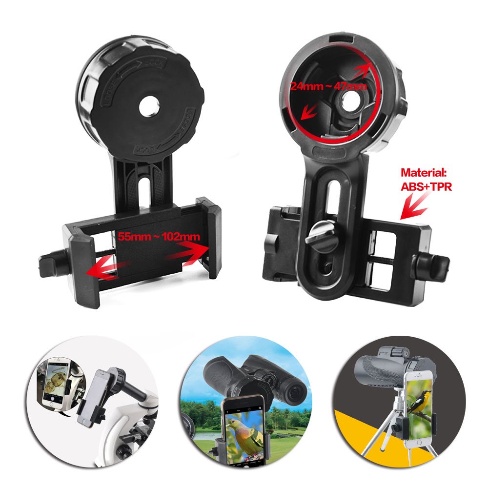 Buy Solomark Spotting Adapter Tele Cell Phone Adapter Digiscoping