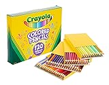 Crayola Colored Pencils Set for Kids (120ct), Bulk
