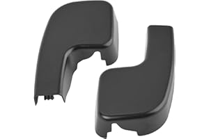 XUKEY 2pcs Fornt Windshield Wiper Arm Head Nut Cover Cap For BMW 3 Series E90 E91 E92 E93 2004-2009 OE# 61617138990 Car Replacement