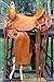 HILASON 15″ Western Leather Big Cowboy Roping Saddle Beigethumb 3