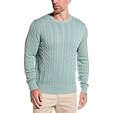 Brooks Brothers Men's Long Sleeve Crew Neck Supima Cotton Sweater, Jade, X-Large