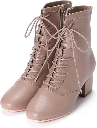 Amazon マジェスティックレゴン レースアップストレッチブーツ ブーツ ブーティ