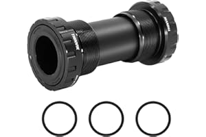 Thinvik Bottom Bracket, BSA 68-73mm English for 24mm Spindle Crank,Compatible with Shimano Crankset