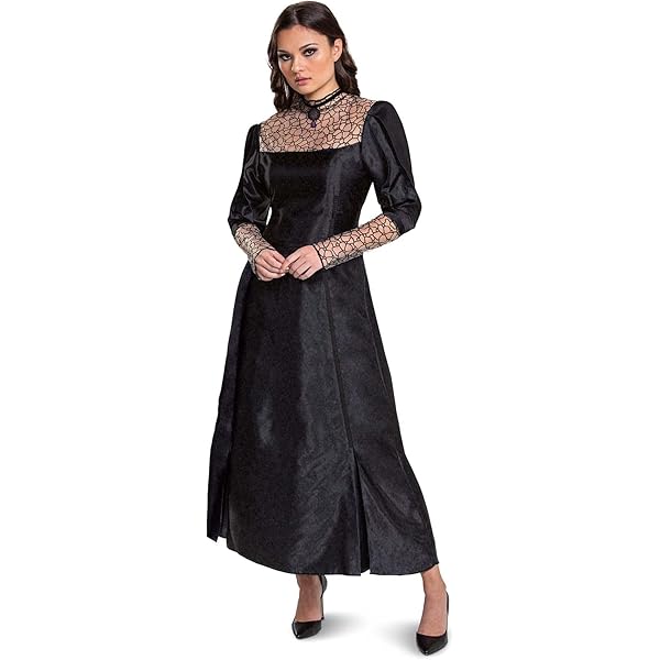 black fairy dress plus size Women's Brown Floral Maxi Dress
