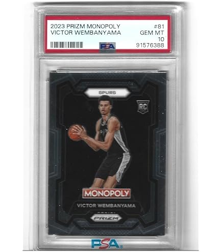 Amazon.com: Graded 2023 Topps Now Victor Wembanyama #D1 Draft