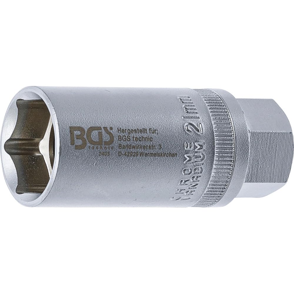 BGS 2403 | Spark Plug Socket, Hexagon | 12.5 mm (1/2") Drive | 21 mm