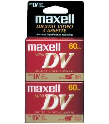TDK DVM60 Mini DV Tape 60 min. - 3 Pack : Amazon.ca: Electronics