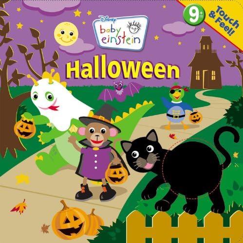 Baby Einstein: Touch and Feel Halloween (A Touch-and-feel Book) Board book โ August 2, 2011