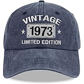 Vintage 1974 1973 1972 1971 1970 1969 1968 1967 1966 1965 Limited Edition Adjustable Embroidered Baseball Cap