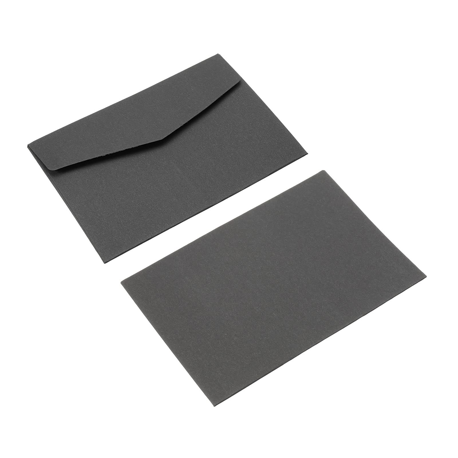 YOKIVE 10 Pack Gift Card Envelopes, Business Greeting Cards Invitations Envelope, Great for Wedding Party(Black)