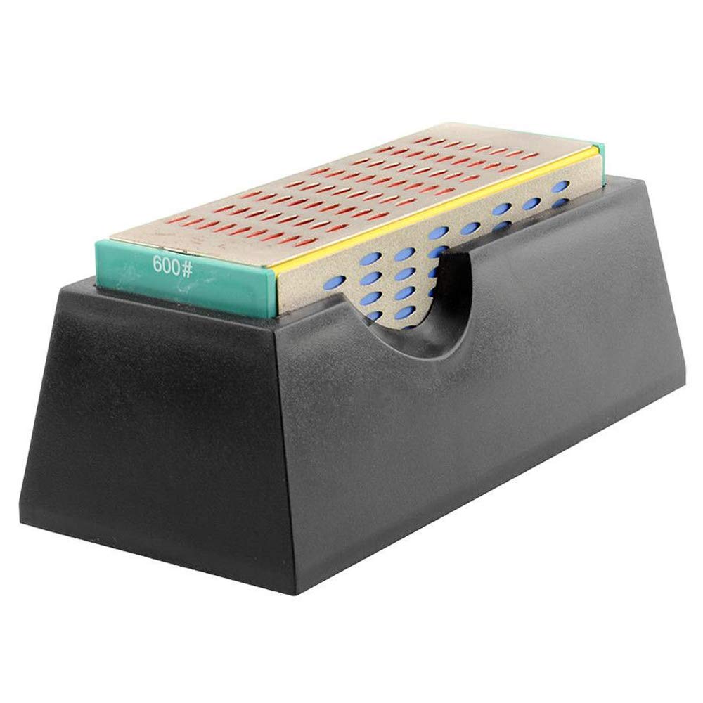 4 Sided Diamond Sharpening Block Stone 200#/300#/400#/600#