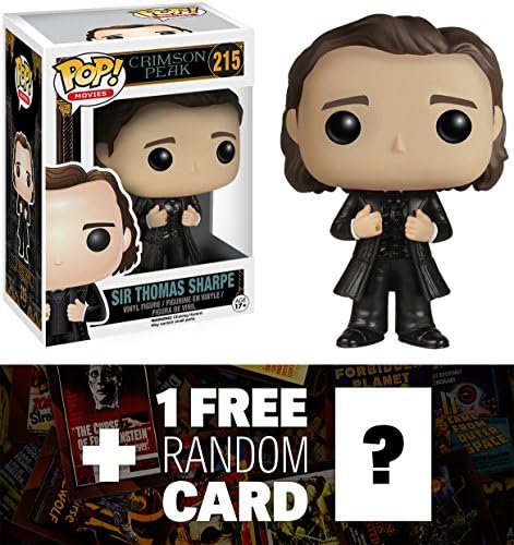 Sir Thomas Sharpe: Funko POP! Horror Movies x Crimson Peak Vinyl Figure + 1 FREE Classic Horror & Sci-fi Movies Trading Card Bundle [61517]