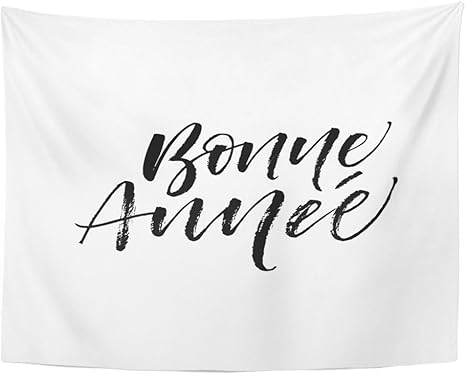 Amazon Co Jp Emvencyタペストリーbonne Annee Happy New Yearフレーズフランス語でインク現代書道ブラシホワイトホーム装飾壁吊り50 X 60 インチリビングルームベッドルームのための印刷寮 60 L X 80 W ベージュ ホーム キッチン Amazon Co Jp Emvencyタペストリーbonne Annee Happy New Yearフレーズフランス語でインク現代書道ブラシホワイトホーム装飾壁吊り50 X 60 インチリビングルームベッドルームのための印刷寮 60 L X 80 W ベージュ ホーム キッチン