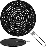 Jetcloud 32cm Silicone Splatter Screen with Foldable Handle - Heat Resistant view 1