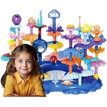 Amazon.com: PSDVAYI Ocean Underwater World Coral Toy, Large Ocean ...
