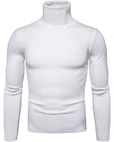 COOFANDY Maglione col Collo Alto