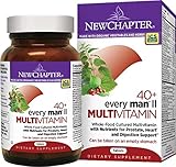 New Chapter Every Man II 40+, Men's Multivitamin Fermented with Probiotics + Selenium + B Vitamins + Vitamin D3 + Organic Non-GMO Ingredients - 48 ct