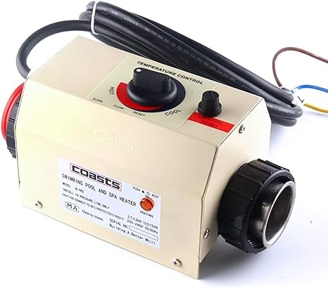 jian ya na 2kw 50 60hz calentador electrico de piscina spa bano banera de hidromasaje termostato calentador de agua electrico con ce accesorios de