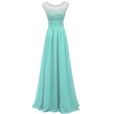 Future Girl Womens Lace Maxi Evening Prom Dress Scoop Crystals Formal Bridesmaid Gown