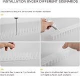 OFFO Bird Spikes Pigeon Deterrent 6.67m Frosted Clear, 31.8cm length view 6