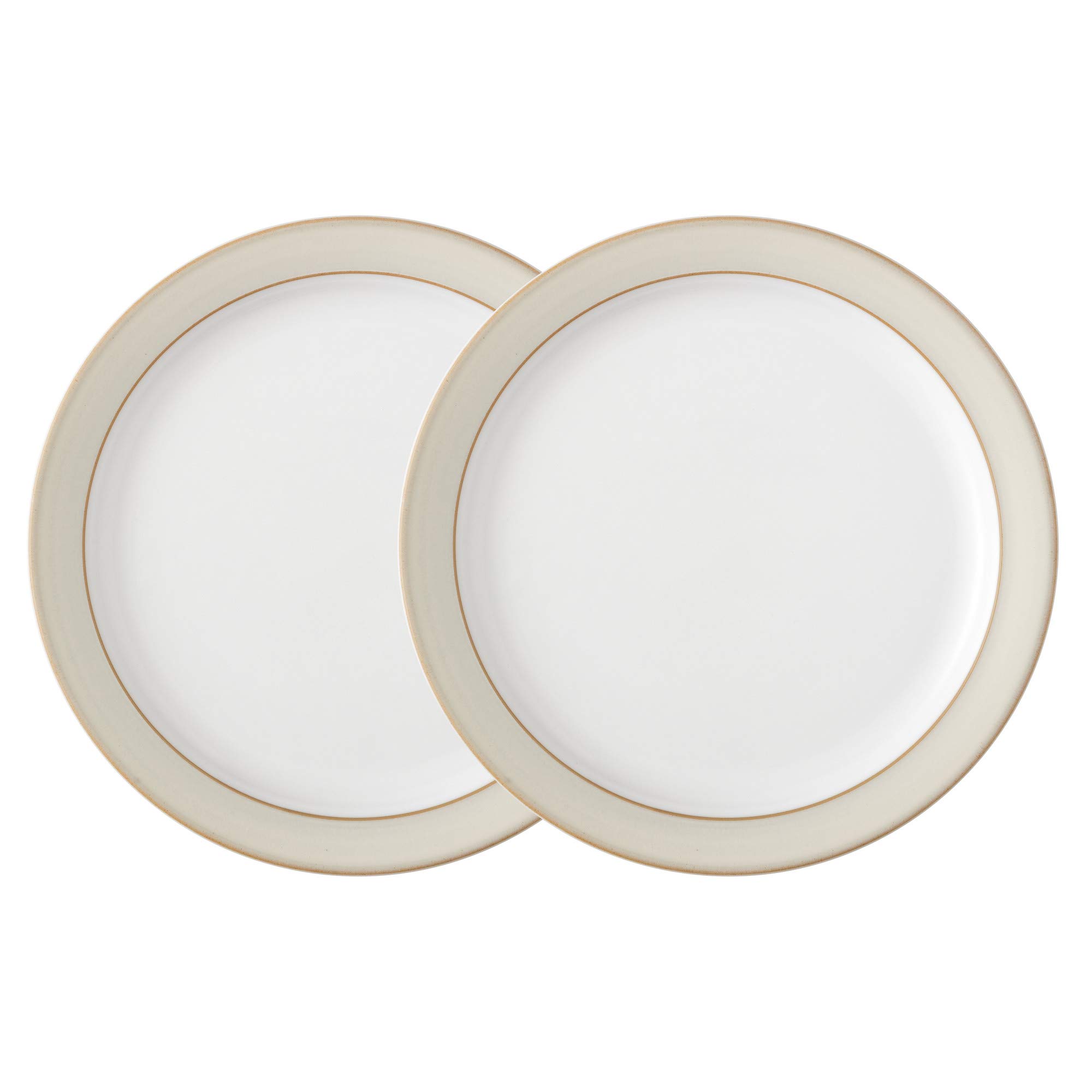 Denby 16048803 Linen 2 Piece Small Plate Set