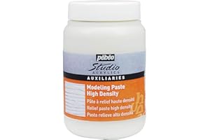 Pebeo Modelling Paste Studio Acrylics High Density - Modelling Paste Pébéo Acrylic - Paste For Texture and Thickness - White Acrylic Auxiliary 250 ml