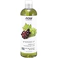 NOW Solutions, Grapeseed Oil, Skin Care for Sensitive Skin, Light Silky Moisturizer for All Skin Types, 16-Ounce