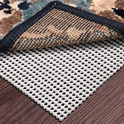 Ophanie Non Slip Rug Pad ExtraThick Rug Pad Gripper for Hardwood Floors, Keep Your Rugs Safe