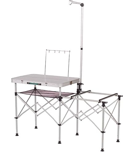 Coleman (Coleman) Table Natural Wood roll Table Vintage