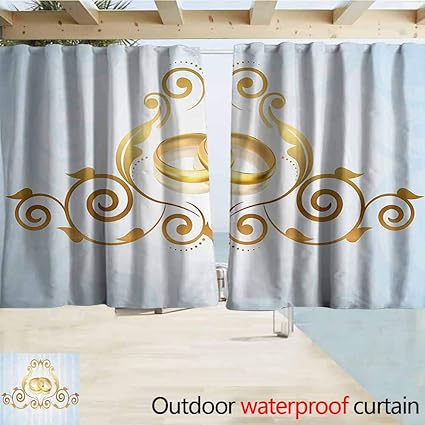 Amazon Com Semzuxcvo Porch Curtains Wedding Decorations Vintage