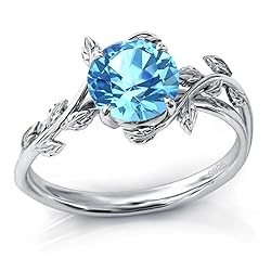 Wasee December Birthstone Ring 925 Sterling Silver