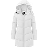 wantdo Women's Warm Winter Coat Hooded Puffer Jacket Long Parka (Available in Plus Size)