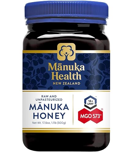 Amazon.com: Manuka Health UMF 16+/MGO 573+ Manuka Honey (500g/17.6