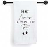 MNKVITMEAK New Tutu Grandma Gifts Kitchen Towels, Pregnancy Baby Announcement for Grandma Dish Tea Towels, Tutu Grandmother to Be Gifts Decorative Hand Towel for Bathroom Kitchen, 16x24 Inch
