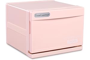 AW BYOOTIQUE Hot Towel Warmer Cabinet, 8L Pink Towel Warmer, 2in1 Professional Heating Towel Machine for Facial Spa, Mobile Massage, Nail Tech, Hair Salon, Barber Shop, Estheticians, Beauty Salon