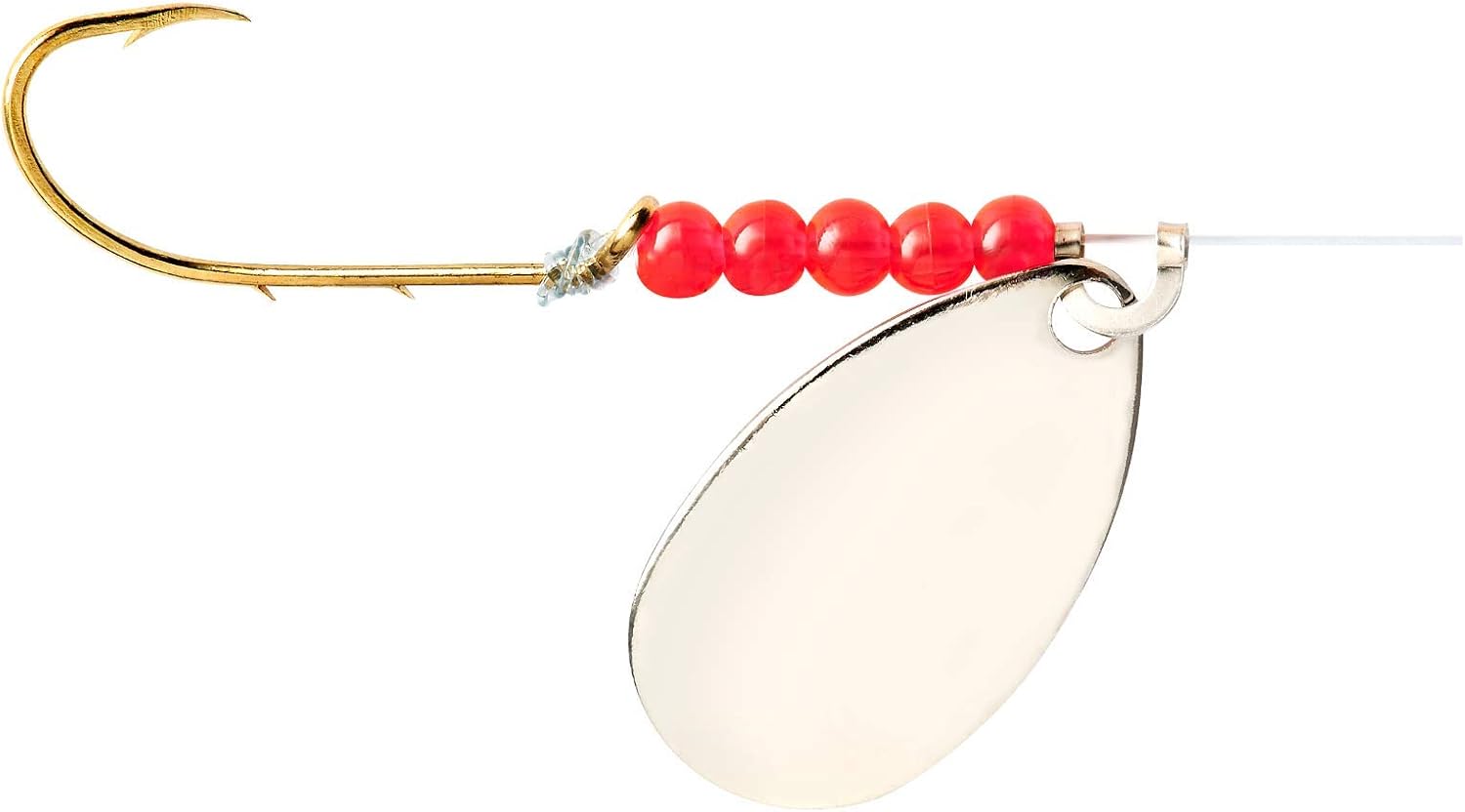 Little Joe Red Single Hook Spinner Rig Fishing Lure Ideal for