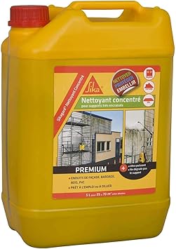 Sika Frankreich S A S 452805 Sikagard Reinigungsmittel Konzentrat Fur Dach Fassade Und Boden 5l Blauliches Amazon De Baumarkt