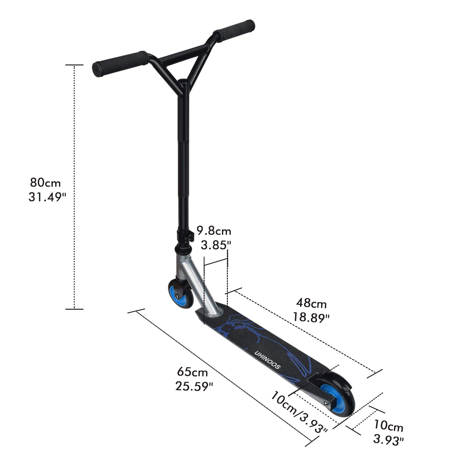 UHINOOS Stunt Scooter Pro Scooters for Beginners Best Trick Stunt