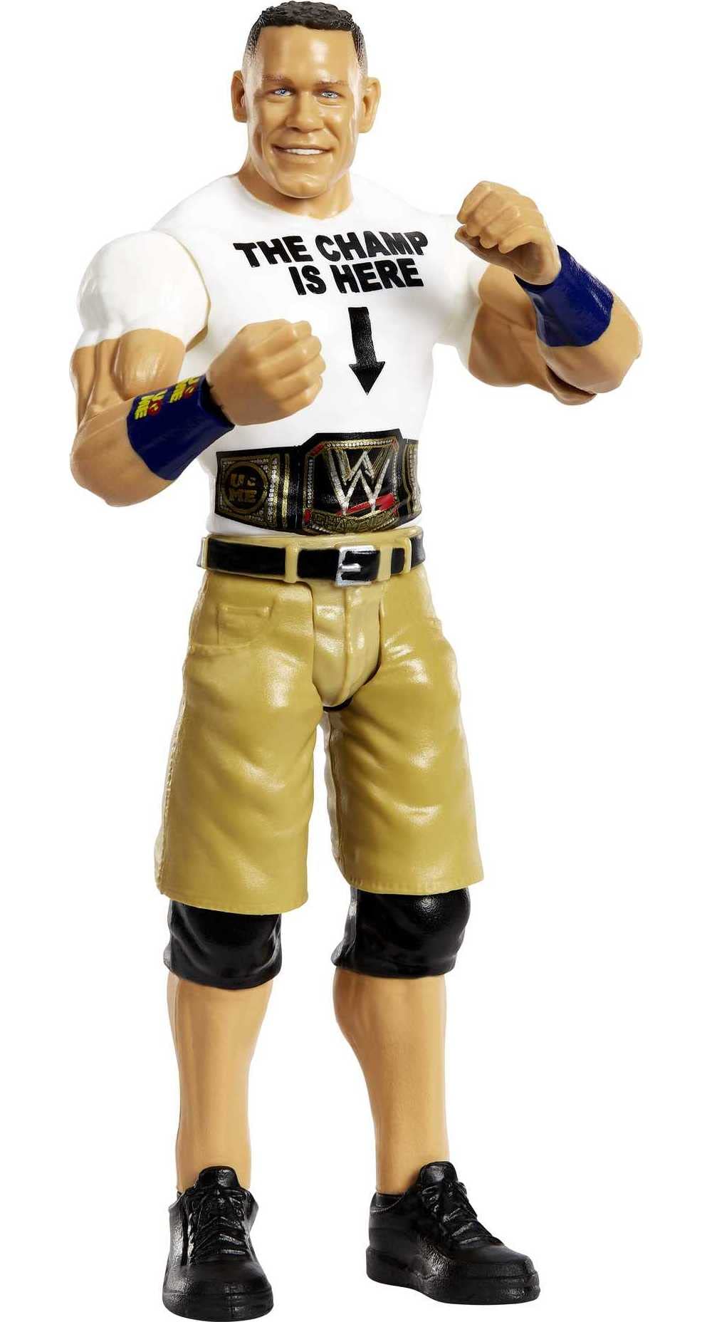 WWE John Cena Basic Action Figure, Posable 6-inch Collectible for Ages 6+